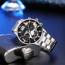 7 件男士经典时尚休闲百搭手表、钱包、皮带、太阳镜、钥匙扣、LED 灯、贺卡礼品套装，带礼盒，非常适合节日、生日、父亲节、日常配饰