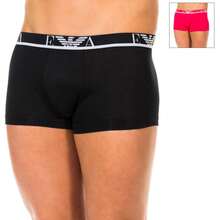 Emporio Armani Pack-2 Boxers van ademend materiaal en anatomisch gevormde voorkant NB1463A voor heren - Veel kleurig - Bekijken 3