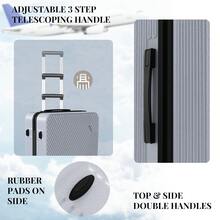 YSTYLE 5-Piece Suitcase (12/18/20/24/28 Inches), The Perfect Travel Companion! Scratch-Resistant, Beautiful, And Elegant. Lightweight And Easy To Carry With Swivel Wheels.