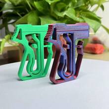 Toothpick Launcher 3D Printing Decompression Toy Multi-Color Fun Small Toys