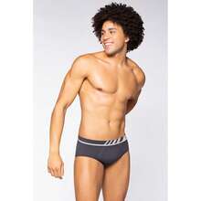 Kit Of 5 Seamless Microfiber Adult Briefs Lupo 00691-002 - 多色2 - 查看 9