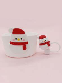 1set Christmas Straw Covers For Cups Reusable Washable Dustproof 10mm Straw Tips And Thermal Insulation Sleeve For Christmas Decorations, Festive Drinkware Accessories, Suitable For Sports Water Bottles,Holiday Gifts - Multicolor - View 15