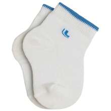 LUPO Kit 03 Pairs Of Baby Socks Mid-Calf Lupo Baby Toddler Boy And Girl RN 02165-089 - 白色和藍色 - 查看 3