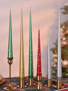 Świąteczne świece bożonarodzeniowe, bałwan z motywem bożonarodzeniowym, Mikołaj, wzory choinkowe, idealne do dekoracji świątecznych, na kolację, bankiet – bez pojemnika w zestawie. Dekoracje świąteczne do domu, dekoracje do pokoju, prezenty świąteczne.