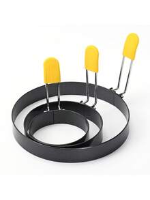 1pc-Non Stick Fried Egg Ring, Commercial Stall Dedicated, Internet Famous, Same Type Of Artifact, Household Fried Egg Set Mold