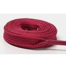 1 对厚扁平镂空彩色鞋带,耐磨,男女通用,适用于运动鞋、休闲鞋、运动鞋、登山靴,长度 120 厘米(约 47.24 英寸),圣诞礼物,红色,31 种颜色可选 - 彩色 - 查看 40