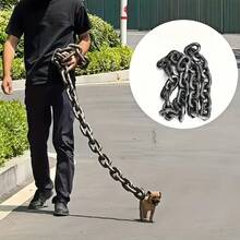 Halloween Themed Funny Pet Leash, Suitable For Medium And Small Dogs, Designed For Outdoor Walking And Training, Made Of Lightweight Polypropylene Material With Chain Design