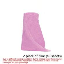 20 包可重复使用清洁抹布，超细纤维撕纸卷，洗碗布，粉色、灰色、蓝色、绿色、橙色，厨房、浴室、家居、家居用品供应商 - 粉色 - 查看 10