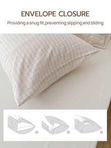 Zestaw poszewek na kołdrę 2/3 szt. (1 poszewka na kołdrę, 1/2 poszewki na poduszki), bez wypełnienia, odpowiedni do akademików dla mężczyzn/kobiet, akademików szkolnych, dekoracji akademików, w stylu minimalistycznym, odpowiedni również do sypialni i pokoju gościnnego - Wielokolorowe - Zobacz 8