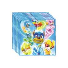 20pcs Paw Patrol Theme Napkins - Essential For Birthday Party Decor! Printed With Skye Pattern, Disposable Paper Napkins, Party Essential. Perfect For Decorating Parties, Elevating The Ambiance. Adorable Theme Design, Ideal For Birthday Gatherings And Casual Meetups. Convenient And Disposable, Easy To Clean. Must-Have For Paw Patrol Fans, Adding Charm To Mealtimes! - Multicolor - View 9