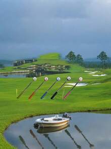 1 قطعة جهاز استرداد كرة الجولف القابل للتمديد، جامع كرات الجولف بطول 9 أقدام، اكسسوارات الجولف، هدية مثالية للاعبي الجولف