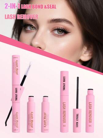 Lash Bond And Seal, Lash Remover, Individual Lash Glue & Sealant, Eyelash Application Tool, 2-In-1 Cluster Lash Bonding & Sealer, Cluster Lash Adhesive, Lash-Specific Glue, Cluster Lash Bonding Gel, Eyelash Adhesive Gel, Cluster Lash Accessory Tools, Eyelash Extension Tool Kit, Lash Tool Collection