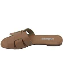 Moleca Women's Napa Turim Flip Flops With Soft Touch Beach - 裸體 - 查看 4