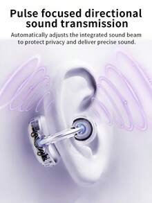 Lenovo EA410 True Wireless Bluetooth Headphones, Bone Conduction, Non-In-Ear, Open-Ear Clip, Sports Running Ear-Hook Style (Chinese Packaging) - Grey - View 4