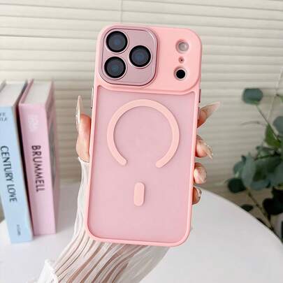 奢华磨砂磁吸保护壳，适用于 Galaxy A05、A15、A16、A55、A35、A36/A56、A06、A26、S24、S22、S25 Ultra、S23 Plus、S23 FE。支持 MagSafe 无线充电，并具有防震保护功能。奢华磨砂防震手机壳，兼容 11 12 13 14 15 16 17 Pro Max Plus Magsafe 无线充电磁吸保护壳