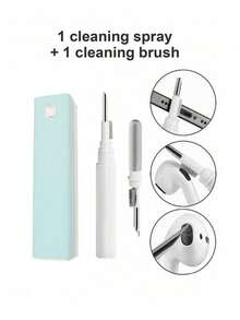 Scratch-Free Screen Cleaning Solution 15ml Cleaner Spray Bottle With Microfiber Cloth Streak-Free For All Phones, Laptop And Tablet Screens,Portable Screen Cleaner Kit,Display Cleaner For Car Display, Smartphone And Tablets, Portable Screen Cleaner Kit