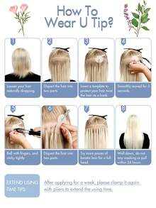 50片U型接发,100%真人Remy发,角蛋白融合,直发,自然柔顺,黑/棕/金渐变色可选,12/16/20英寸,30克/包,适合所有种族,百变发型,自然效果,渐变色发束,无需胶水,即戴即用,完美适用于假期、派对、上学、新娘造型等场合。 - 彩色 - 查看 12