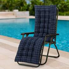 1 Stück weiches Lounge-Stuhl-Kissen, Outdoor Hochlehnen Schaukelstuhl Sitzkissen Liegematte für Terrasse, Garten, Wohndekoration