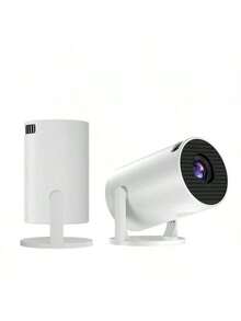 Projector Requires 5V 2A Adapter - Recommended To Connect Projector Screen Following The Steps In The Picture - Adapter Not Included, Only Data Cable Provided - 2025 New Flagship Android Projector, Built-In Android System/4D Experience/Ultra-Quiet Design, Suitable For Home Theater, Education, Office, Gaming, 240° Full-View Projection/Perfect Gift Choice