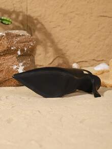 On feet& in love Escarpins élégants à talons hauts et bout ouvert pour femmes, à la mode, dos nu, à une bride, adaptés aux robes d'été