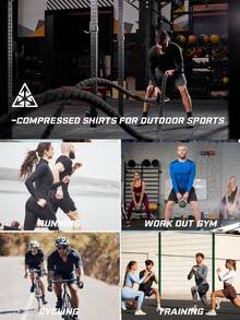 2 piezas Pantalones de capa base térmica para hombres, pantalones de compresión con cintura elástica, unicolor, tela de punto, adecuados para ocasiones casuales y formales, pantalones térmicos de otoño/invierno