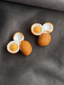 1/3 Sets [8 Pieces Per Set] Cute Chick & Egg Pattern Refrigerator Magnets - 3D Stereoscopic, Multicolor Style, Fried Egg, Scrambled Egg, Chick Icon Adorable Magnets, Suitable For Decorating Office, Kitchen, Whiteboard, Storage Cabinet, Dishwasher, Home Decor, Valentine's Day Gift