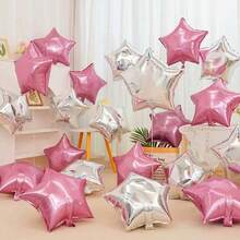 18" ,10" Star Balloons Foil Balloons Mylar Balloon For Birthdays Christmas, Halloween, New Year's Day,Baby Shower, Gender Reveal, Wedding, Magical Prom, Engagement Party Decoration