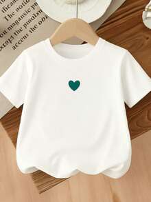 Camiseta Infantil Algodão Estampada Dream Self Love Club 340 Blusa Criança Manga Curta Gola Redonda Tecido Premium Confortável - Branco - Visão 2