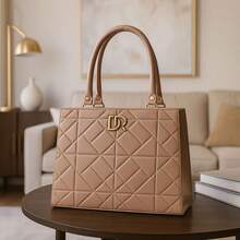 Women's Medium Modern Crossbody Shoulder Bag Spacious Interior Pocket Premium Quality Immediate Shipping - 裸色 - 查看 1