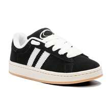 Camp Women's And Men's Sneakers 34 To 43, Casual, Comfortable, Everyday - 黑色 - 查看 2