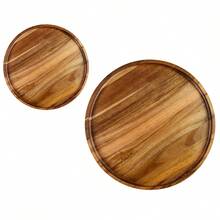 Uma Bandeja de Madeira, Bandeja de Madeira Amada, Bandeja de Vaidade de Banheiro Pequena, Bandeja de Pia, Bandeja de Decoração de Vaidade de Cozinha, Suporte de Sabonete - Bandeja de Madeira de Alta Qualidade para Banheiro, Cozinha, Bancada, Caixa de Descarga do Vaso Sanitário