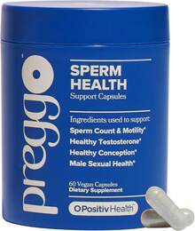 O Positiv Preggo  Health Capsules For Men - OBGYN-Formulated For Improved  Count & Motility With Tongkat Ali, NAC, Alpha Lipoic Acid – Male Reproductive Health, 60 Count (Pack Of 1) - 1 - Xem 1