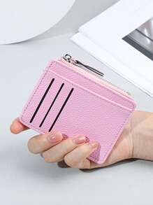 Daily Edc Crocodile Pattern Pu Material Multi-Card Slots Fashion For Men And Casual Card Holder Card Holder Wallet Business Card Holder Credit Card Holder Card Holder Women For Women Wallet Mini Wallet Purse Wallet Card WalletNew PU Card Holder For Men And Women Credit Card Passport Card ID Card Bag Zipper Girl Unisex Coin Purse Men's Spring And Summer Wallet