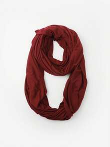 1pc Women's Solid Color Silky Soft Travel/Photo Shawl, Versatile Simple Fashion Neck Scarf