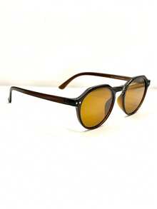 Men's Fashion Casual Glasses For Summer - 棕色 - 查看 2