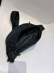 Fashionable Waist Bag For Women Simple Shoulder Bag Lightweight Oxford Cloth Casual Waist Bag, Preppy Bum Bag For The First Day Of School