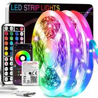 NBBUFF 3ft-100ft Led Strip Lights For Room Decor, With 44-Key Remote And App Control, Change Color In Sync With Music, Timing Setting, Adjustable Brightness, Led Lights For Bedroom, Living Room, Game Rooms, Kitchen,TV Backlight, Halloween Party Decor, Christmas Gifts