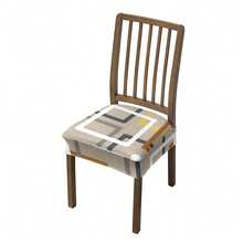 1/2/4/6pcs Printed Stretch Removable & Washable Dining Chair Seat Covers Room Decor Home Decor