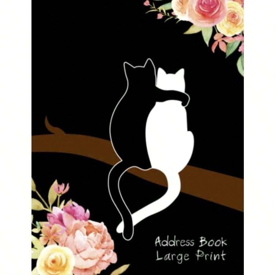 Address Book Large Print: Large Address Book For Seniors : Address Book Large Size : Phone Book For Elderly : Big Alphabetical And Space Easily For... : 350+ Contact Entries : 8 1 2 X 11 Inch