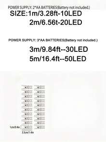 1 pieza Luces de cadena con pinzas para fotos, luz nocturna LED con pinzas transparentes y luces de cable de cobre, decoración del hogar, decoración de fiestas, decoración de cumpleaños, adecuado para bodas, patios, salas de estar, dormitorios, decoración de jardines, decoración navideña