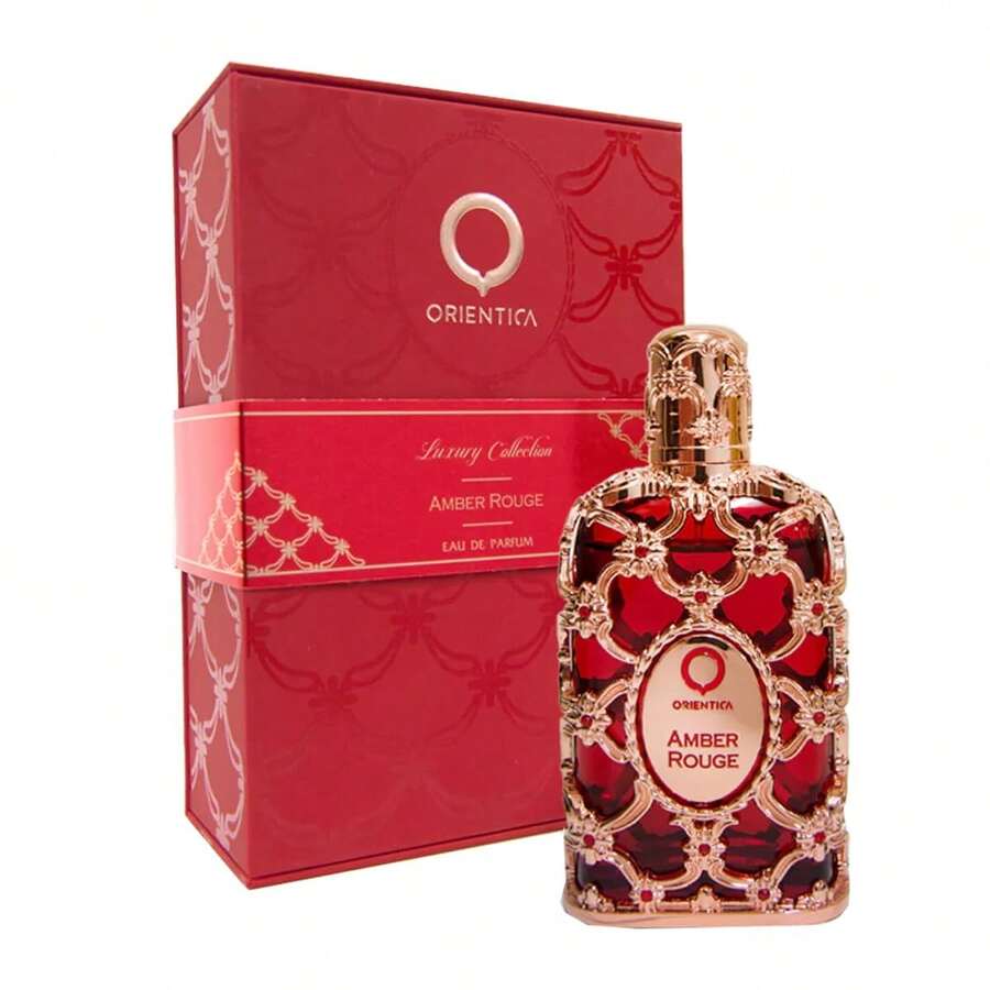 Lattafa Perfume Unissex - Amber Rouge Orientica 100 ml - Vermelho - Ver 1