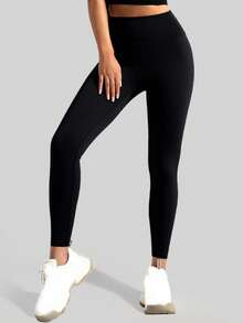 Aaseow Damskie legginsy termiczne z wysokim stanem i podszewką, termiczne do jogi z wysokim stanem i rozciągliwe, idealne do aktywności na świeżym powietrzu i fitnessu, dopasowane do pośladków, odzież sportowa dla dorosłych na zimę