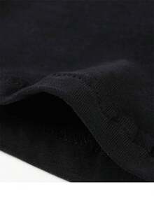 Heated Rivalry T-Shirt, I Love Hockey Boys, Shane Hollander, Ilya Rozanov,Comfortable, Fashionable, Retro, Suitable For Outdoor Wear, Casual And Sporty, Breathable Round-Neck Black T-Shirt - 黑色 - 查看 6