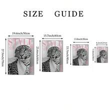 1/3pcs Leopard Cheetah Wall Art Picture 8 Ball Lucky Prints Canvas Paintings Pink Girly Posters Preppy Chic Luxury Decor For Bedroom, Living Room, Or Dorm Room Decor Gift For Her Unframed