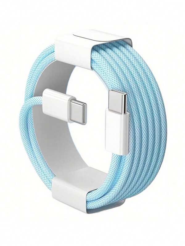 Compatible With IPhone17/16/15 USB C Fast Charger Cable,USB-C To Type C Charging Data Cable (3.3/6.6/10 Feet Long Nylon Braided Cord) For Indoor/Outdoor/Travel And Car Use,60W~18W Fast Charging,Compatible With IPhone17/16/15/Pro/Pro Max/IPad,Compatible With Samsung,Compatible With Xiaomi/~Android Mobile Phone Chargers Cord