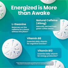 NeuroGum Energy & Focus Gum (54 Count-6 Pack, Peppermint) |   40mg Natural Caffeine + L-Theanine + Vitamin B12 & B6 + Xylitol |   Sugar Free Nootropic Cognitive Brain Performance Supplement - Đa dạng - Xem 2