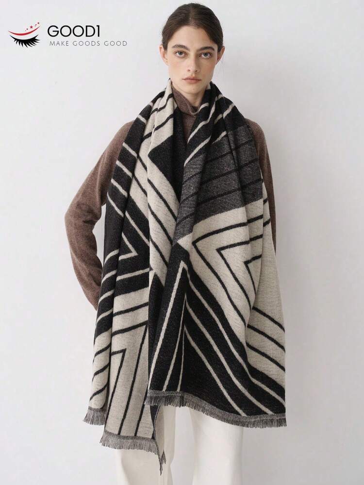 SCIARPA LEGGERA IN CHIFFON, stampa floreale rosa pesca, stola lunga, scialle, foulard da collo, hijab, copricapo, regalo per lei. - Italia