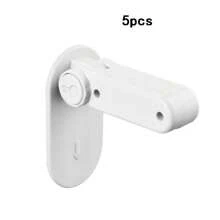 1/3 Piecesof White Door Handle Lock, Durable Door Lock, Child Lock, Home Protection Lock - White - View 11