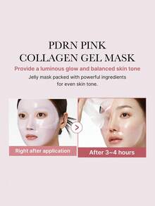 Medicube PDRN 粉色胶原蛋白凝胶面膜，修复肌肤，保湿，提亮肤色，丰盈肌肤，焕活肌肤，淡化细纹，韩国化妆品 - 20g/0.98oz - 查看 7