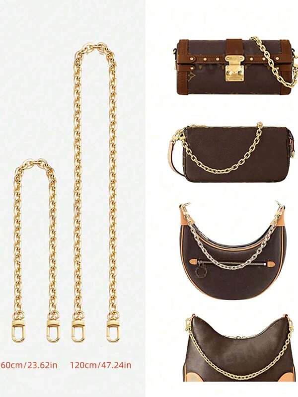 Adjustable Bag Strap Chain Accessories, Suitable For Shoulder Bags, Underarm Bags, Strap Replacement